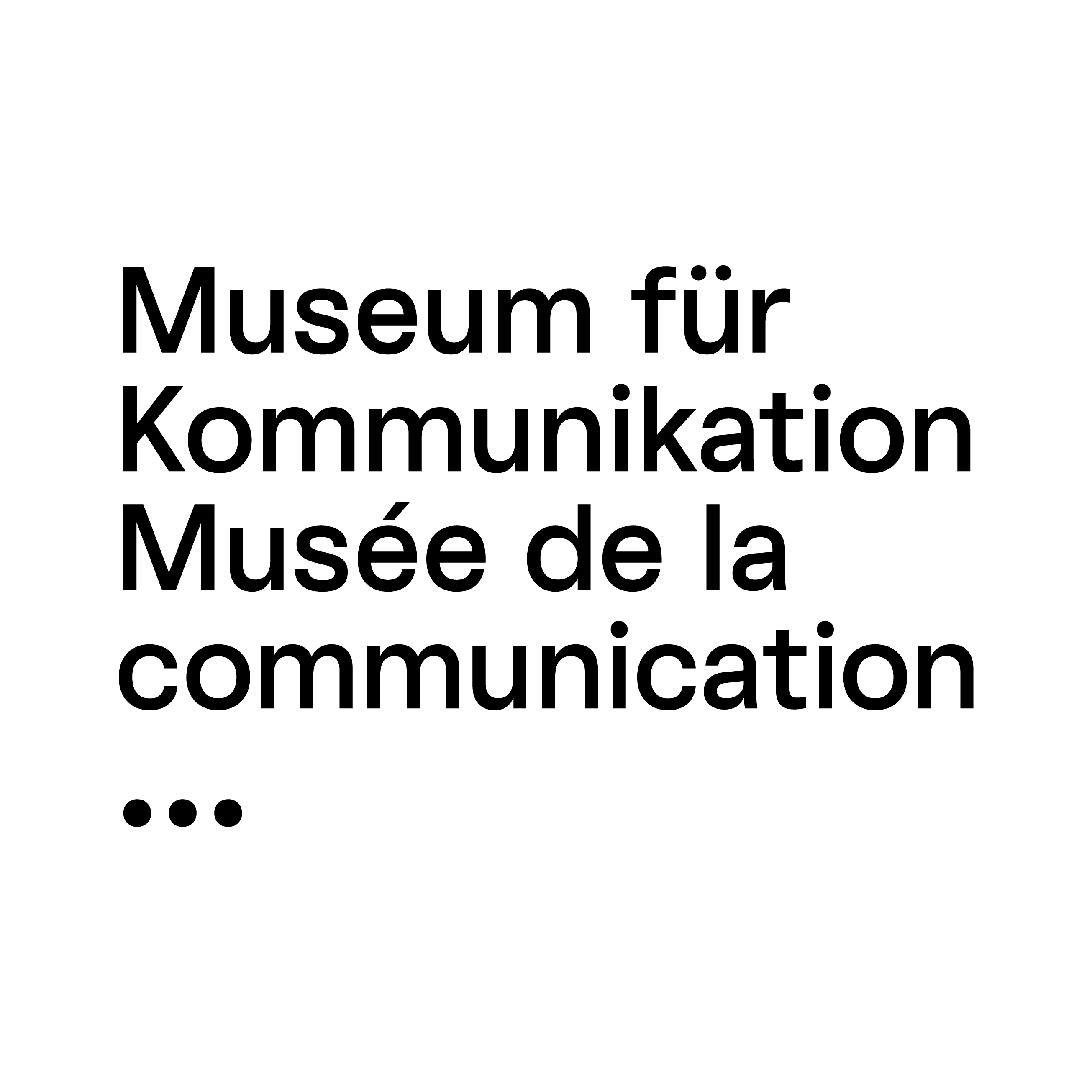 Museum für Kommunikation Bern