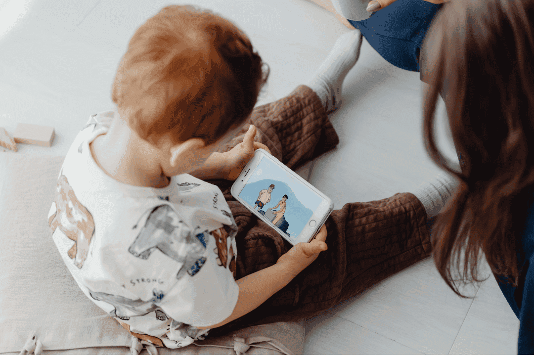 Bildschirmzeit bei Kleinkindern